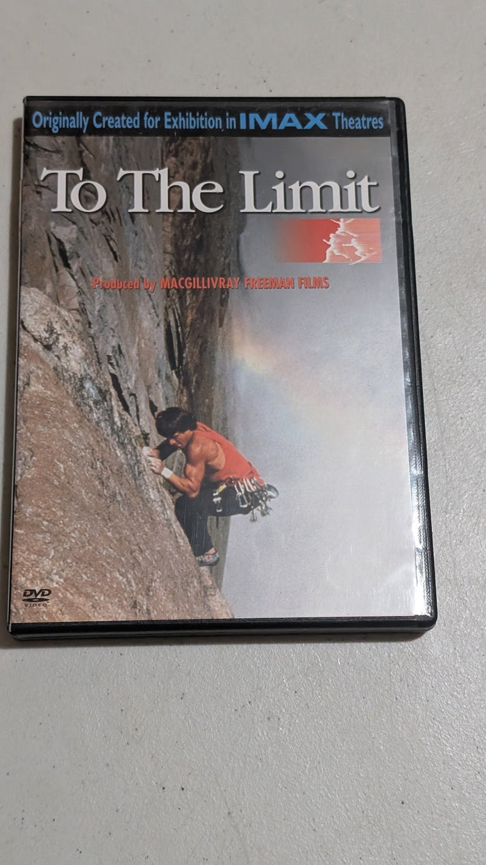 To The Limit (DVD, 1989, Not Rated) N/A (Documentary)