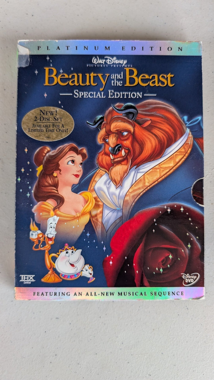 Beauty and the Beast (DVD, 1991, G) Paige O'Hara, Robby Benson, Richard White
