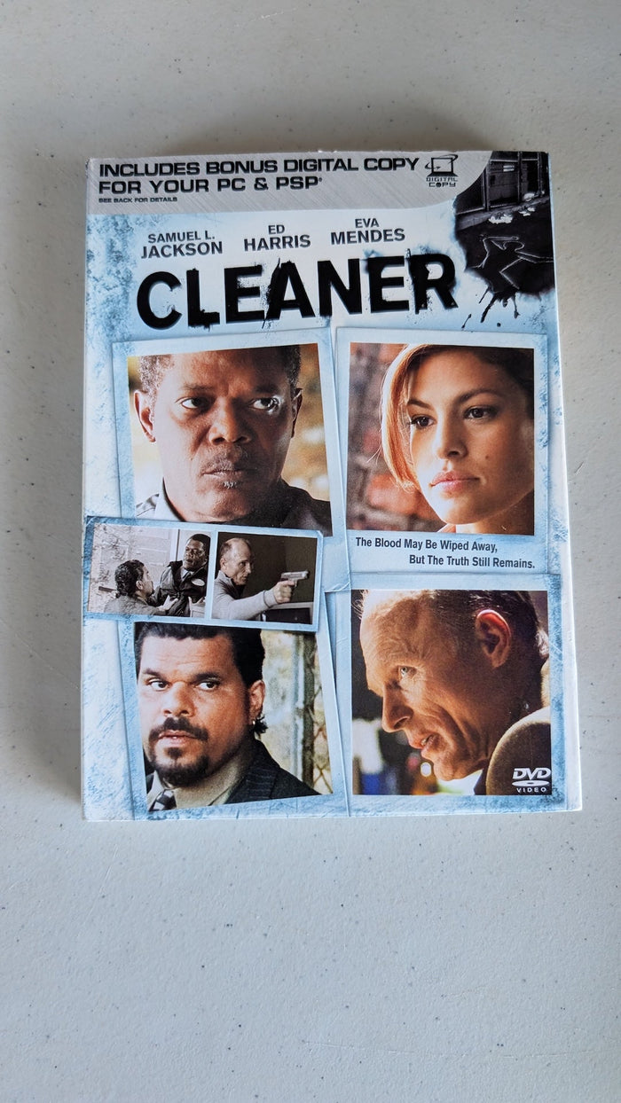 Cleaner (DVD, 2007, R) Samuel L. Jackson, Ed Harris, Eva Mendes
