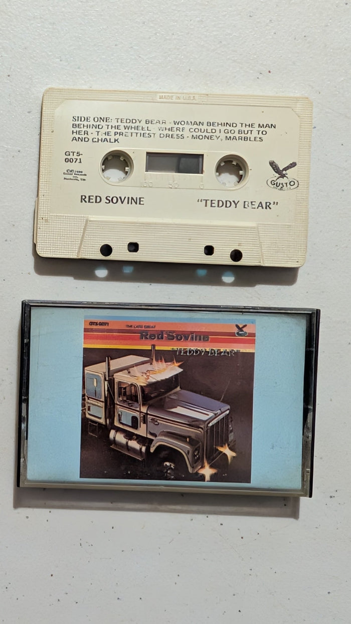 Red Sovine - "Teddy Bear" (Country, Cassette Tape, 1976)