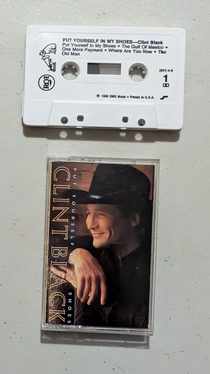 Clint Black - Put Yourself in My Shoes (Country, Cassette Tape, 1990)