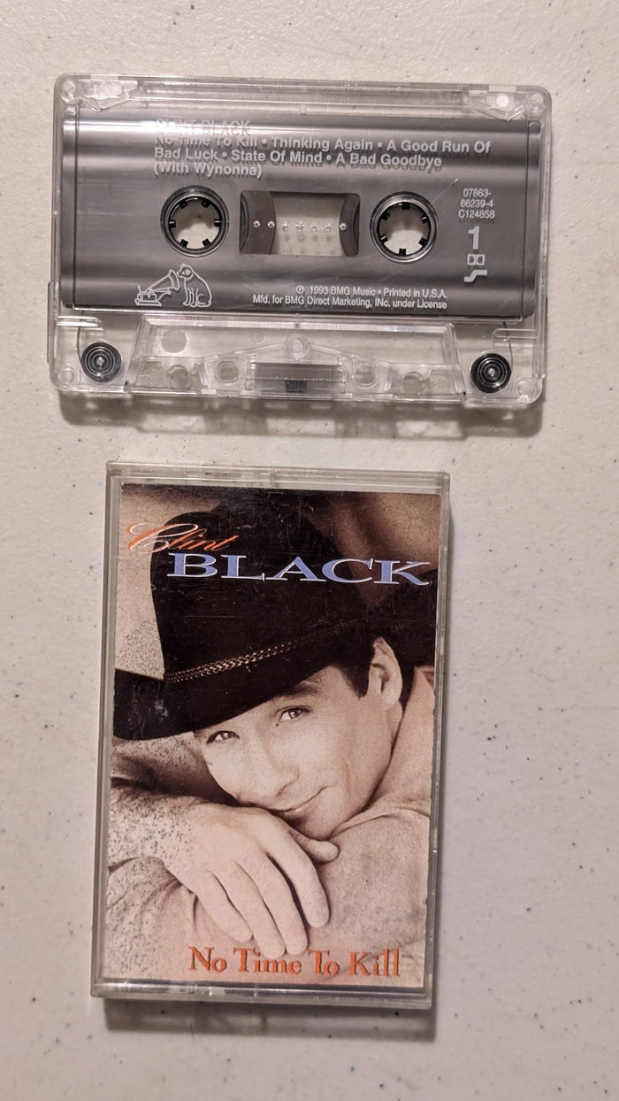 Clint Black - No Time To Kill (Country, Cassette Tape, 1993)