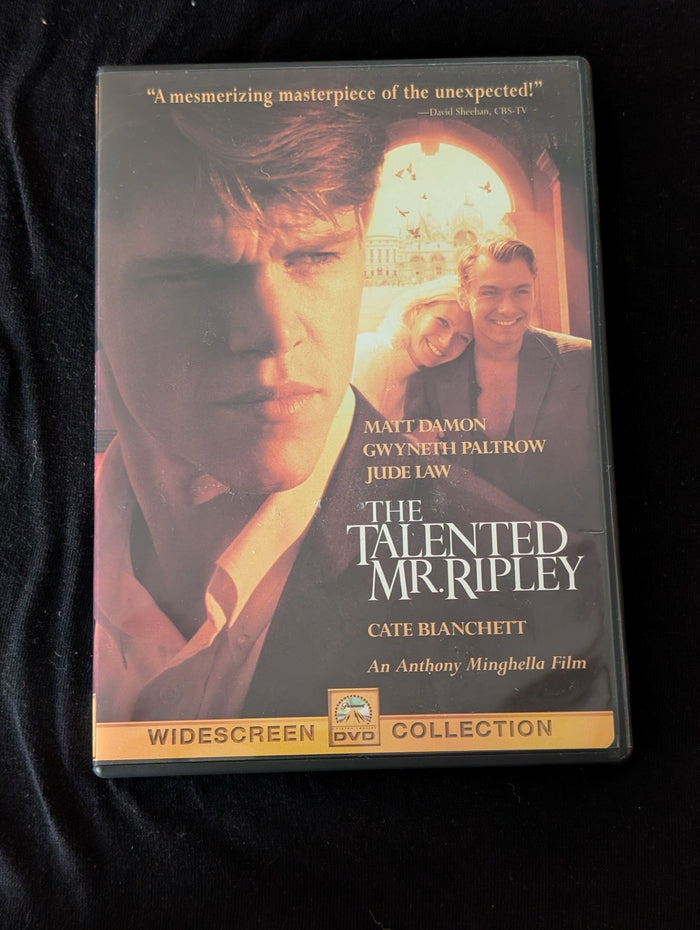 The Talented Mr. Ripley DVD (1999) Widescreen - Damon, Paltrow, Law, Blanchett
