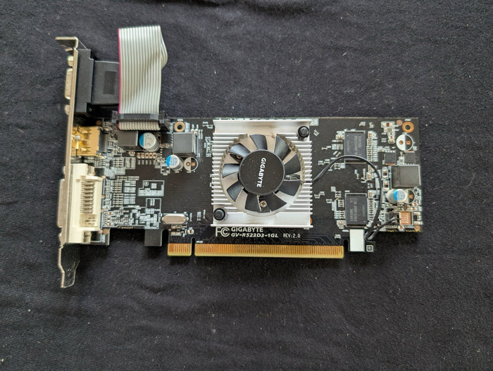 Gigabyte Radeon R5 230 1GB DDR3 Graphics Card (GV-R523D3-1GL) DVI/VGA/HDMI