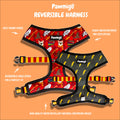 Chasing Rainbows Reversible Harness