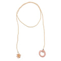 Peach Blossom necklace