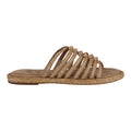 Women's Phoenix Natural Espadrille Strappy Flat Sandals