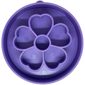 Flower eBowl Deep Slow Feeder Dog Bowl for Enrichment | USA Made