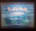Pokemon Emerald GBA Video Game Cartridge Game Boy Advance 2005