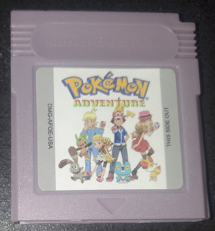 Pokemon Adventure GBC ROM Hack Video Game Boy Color Custom