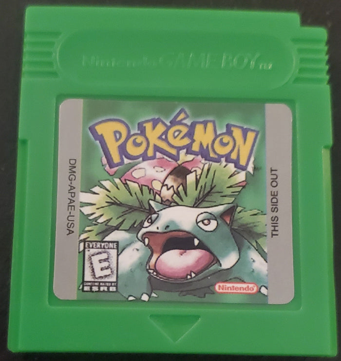 Pokemon Green GBC Video Game Cartidge Game Boy Color