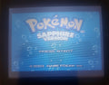 Pokemon Sapphire GBA Video Game Cartridge Game Boy Advance 2003