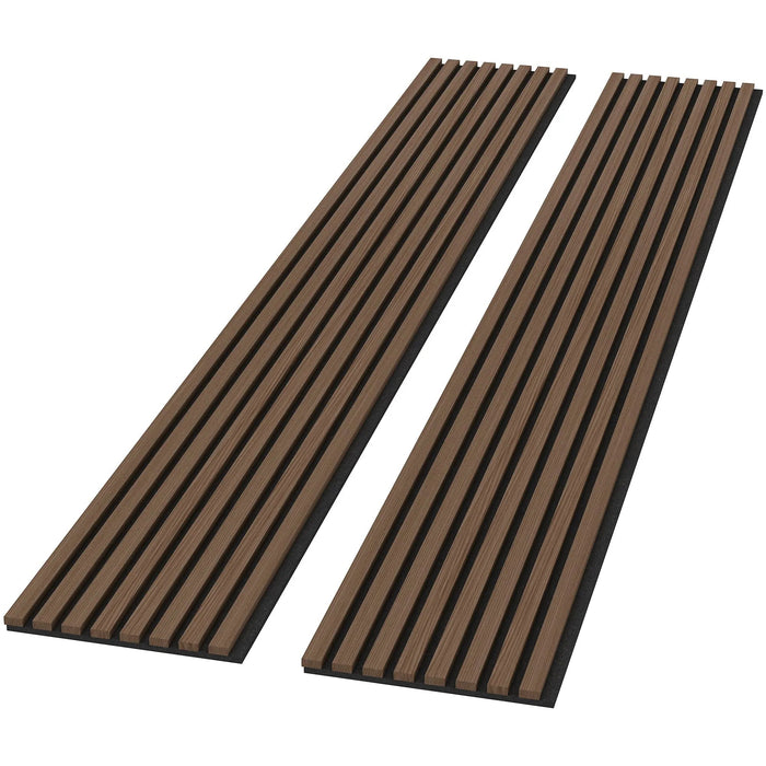 Luxury Walnut Acoustic Solid Wood Wall Panels ( 2 Panels Per Box )