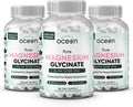 Pure Magnesium Glycinate with Zinc - Maximum Strength Chelated Magnesium Supplement for Women and Men 90 Capsule