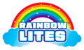 Rainbow Lites Puppy Dog Glow Plush LED Night Light Up Stuffed Animal 2 Pack Set