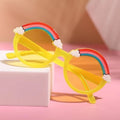 Rainbow Kids Sunglasses – 100% UV 400 Protection Toddler Sun Glasses for Beach & Outdoor Play