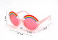 Rainbow Kids Sunglasses – 100% UV 400 Protection Toddler Sun Glasses for Beach & Outdoor Play
