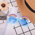 Rainbow Kids Sunglasses – 100% UV 400 Protection Toddler Sun Glasses for Beach & Outdoor Play