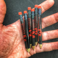 Recycled Firefighter Black Pencil