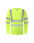 Ideal Club High Visibility ANSI/ISEA 107-2020, Type R, Class 3 Neon Long Sleeve Safety Shirt