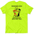 Remember Kids - Safety Yellow T-Shirt