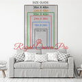 Stopping By Woods On a Snowy Evening Canvas Wall Art, Robert Frost Poem, 1922 Poem, Light Version