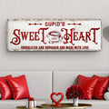 Rustic Cupid's Sweetheart Vintage Sign