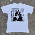 Serial Experiments Lain' Ser. Number White T-Shirt