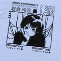 Serial Experiments Lain' Ser. Number White T-Shirt