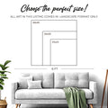 Minimalist Blue Gradient Abstract Wall Art