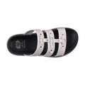 Women's Stevie White Strappy Slide Platform Sandals