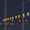 SONNEMAN Suspenders 72 Inch Extended 2-Tier Grid LED Lighting System