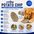 Potato Chip Nylon Chew & Enrichment Toy | 2-in-1 for Aggressive Chewers | SodaPup