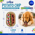 Potato Chip Nylon Chew & Enrichment Toy | 2-in-1 for Aggressive Chewers | SodaPup