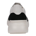 Women's Stefani Black Wedge Sneakers