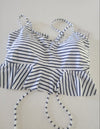 New COCOSHIP Women's Retro Boho Swimsuit Top size 14