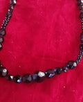 Carolina Herrera Necklace with lustrous black glass beads