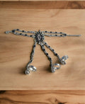 Multi-Layer Hand-Chain Including adjustable Rings & Bracelet With Bells