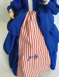 Collectible 1986 Brinn's Musical July Calendar Doll.