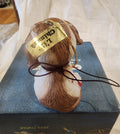 Valentine Holiday Bell 3” puppy figurine Vintage porcelain L'il Chimer Jasco