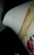 Vintage Farberware China Sydney Roses Sugar Bowl and Creamer Set - Good Condition