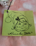 Vintage AnnaLee Doll Easter Bunny w/ Bonnet Sweet Face
