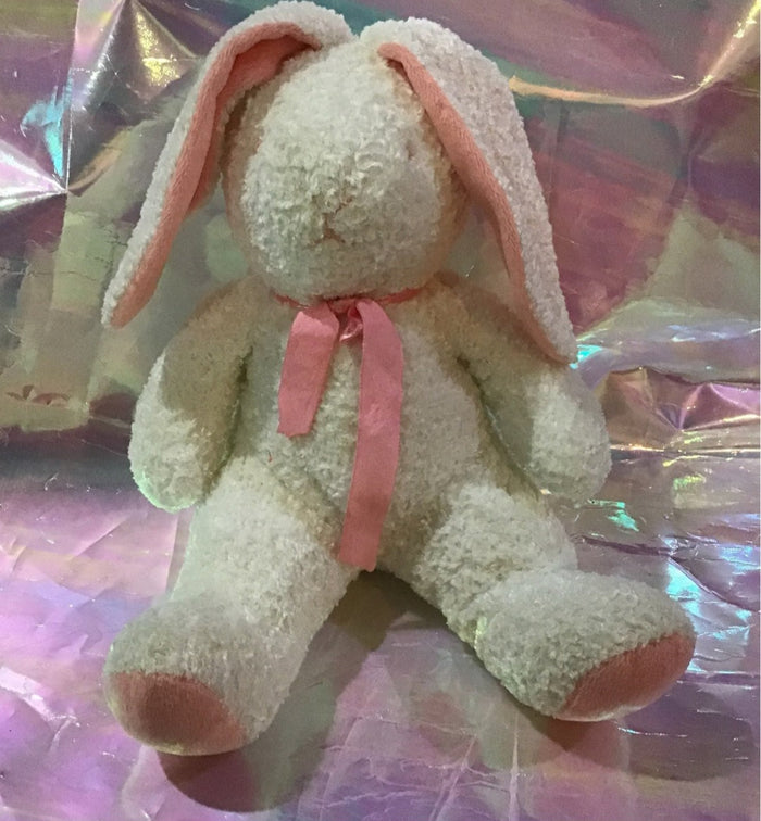 Baby's First Bunny Rabbit white & Pink