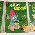 3 Gold Key Comics Baby Snoots, Little Monsters, Porky Pig & Bugs