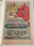 Hot Stuff Harvey the Little Devil Comics featuring a Turkey on cover  #167 1987
