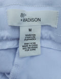 Women's 89th & Madison White Capris Medium