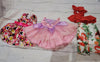 Doll 16" Clothes 2 Dresses, pants, top, and Ribbon