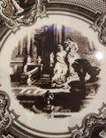 Two’s Company Brown Transferware Women & Urns Wall Hanging Plate