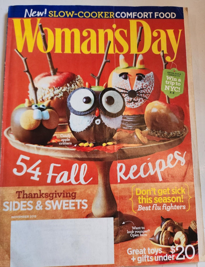 Women's Day Magazine November 2015 54 Fall Recipes
