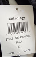 Women's Retrology Black Sweater with Gold beads XL